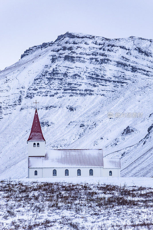 Vík i Myrdal Church Iceland